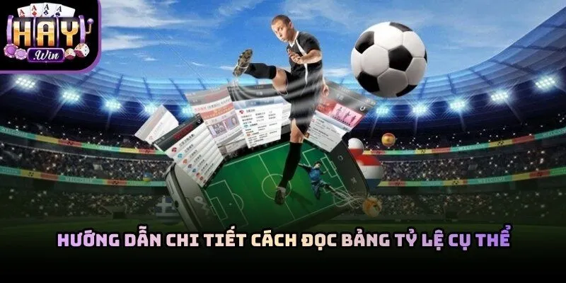 Theo dõi bảng cược để biết cách đọc tỷ lệ kèo bóng đá chính xác
