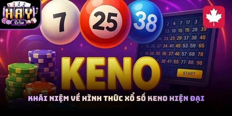 Keno là dạng xổ số tự chọn mang phong cách hiện đại dễ dàng tiếp cận
